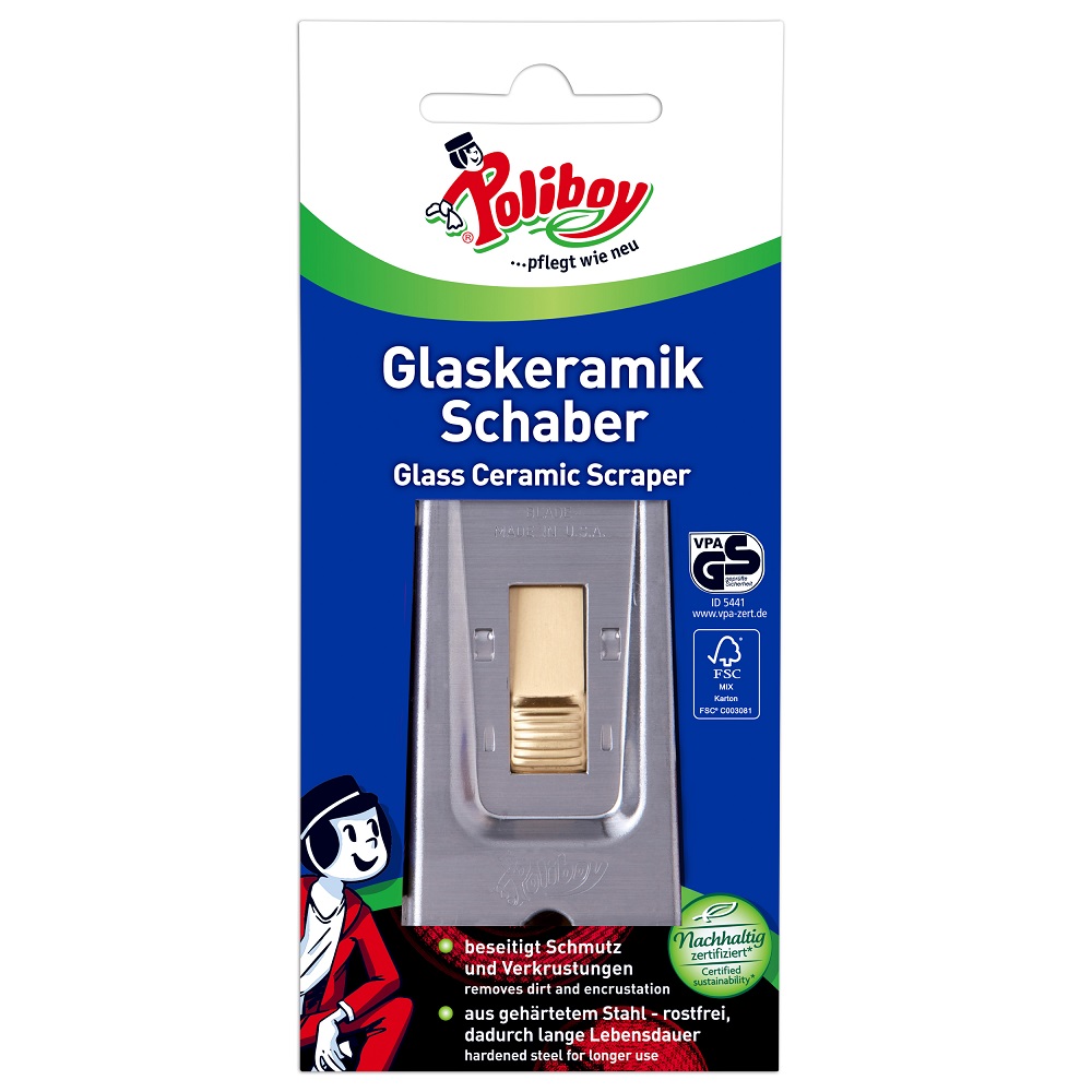 Paleta pentru curatare plite vitroceramice, 1 buc, Poliboy