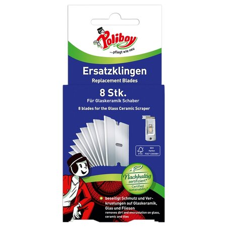 Lame de rezerva pentru paleta de curatare plite vitroceramice