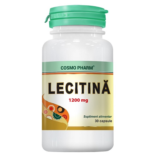 Lecitina 1200mg, 30 capsule, Cosmopharm