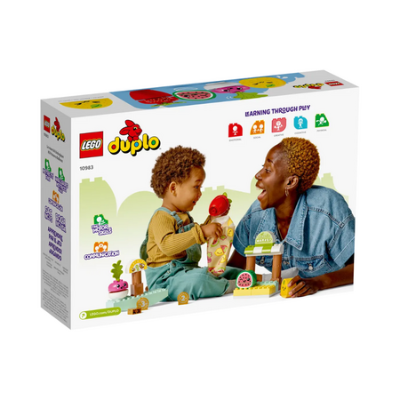 Piata de produse bio Lego Duplo, 2 ani+, 10983, Lego 543117