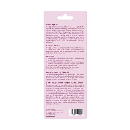 Set lame faciale trimmer, 4 buc, Meloni 543251