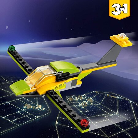 Aventura cu elicopterul Lego Creator, +6 ani, 31092, Lego 446272