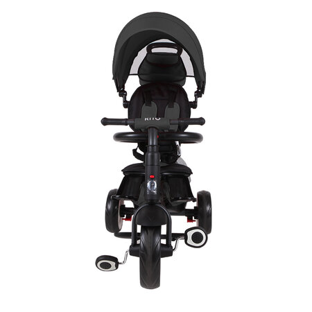 Tricicleta pliabila pentru copii Rito Plus, Negru, 12-36 luni, Qplay 543358