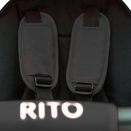 Tricicleta pliabila pentru copii Rito Plus, Negru, 12-36 luni, Qplay 543373