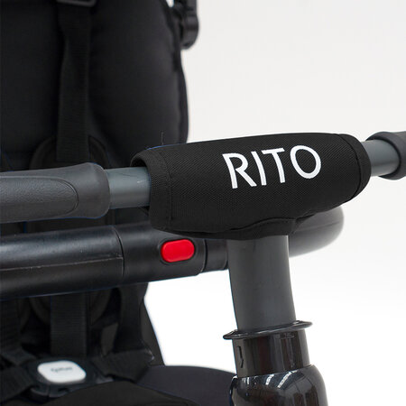 Tricicleta pliabila pentru copii Rito Plus, Negru, 12-36 luni, Qplay 543371