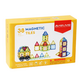 Set de constructie magnetic 3D cu 38 piese, 3 ani+, Magplayer 543389