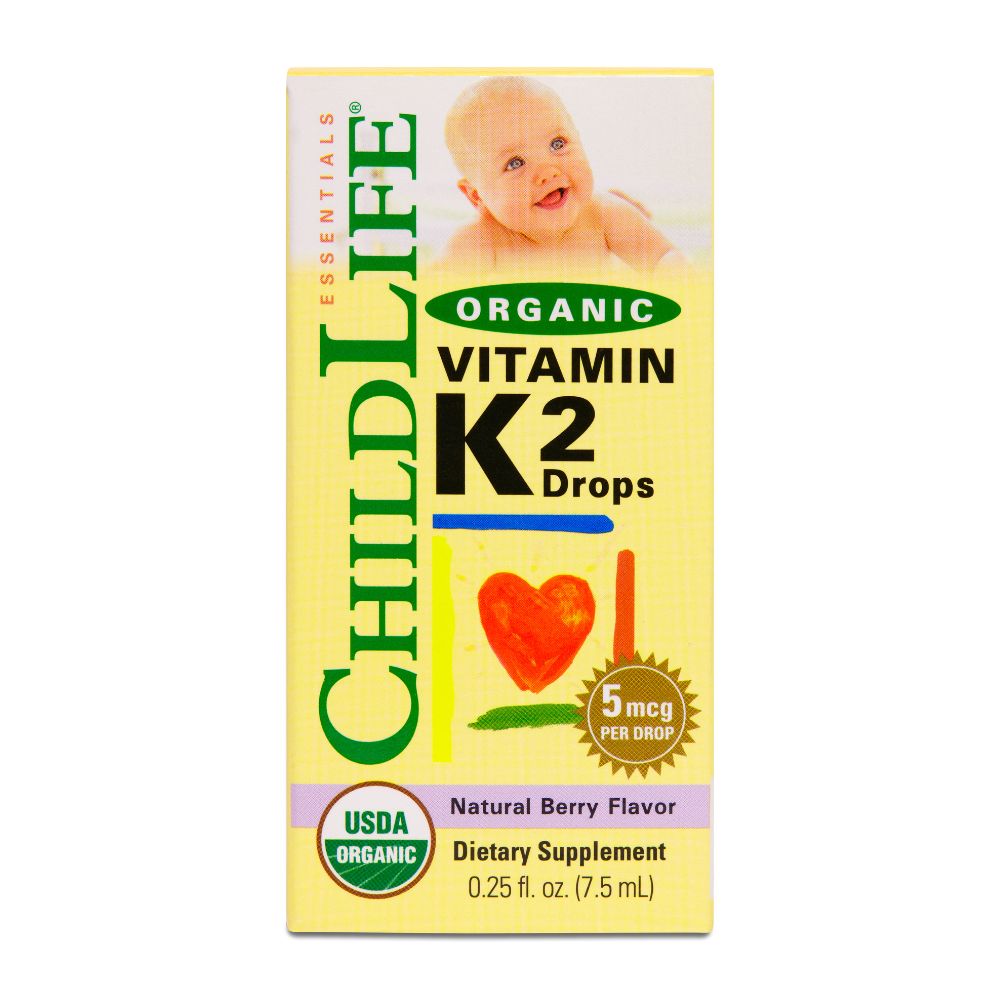 Vitamin K2 Bio, 15 mcg, 7.5ml, Childlife Essentials Secom