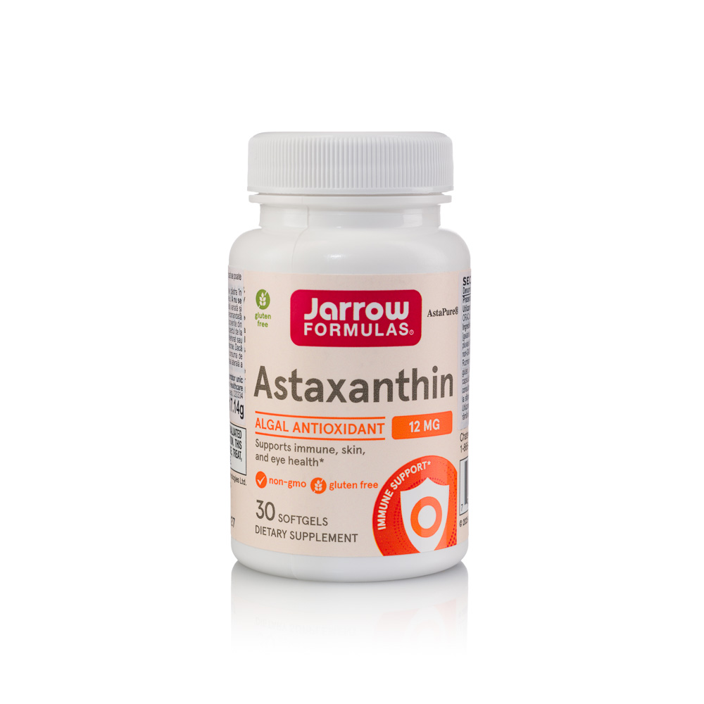 Astaxanthin, 12mg, 30 capsule, Jarrow Formulas Secom
