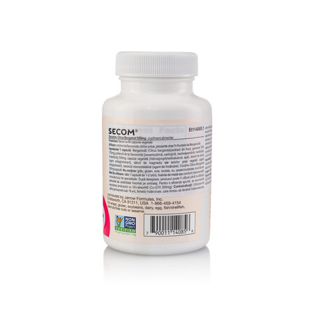 Citrus Bergamot, 500mg, 60 capsule, Jarrow Formulas Secom 777630