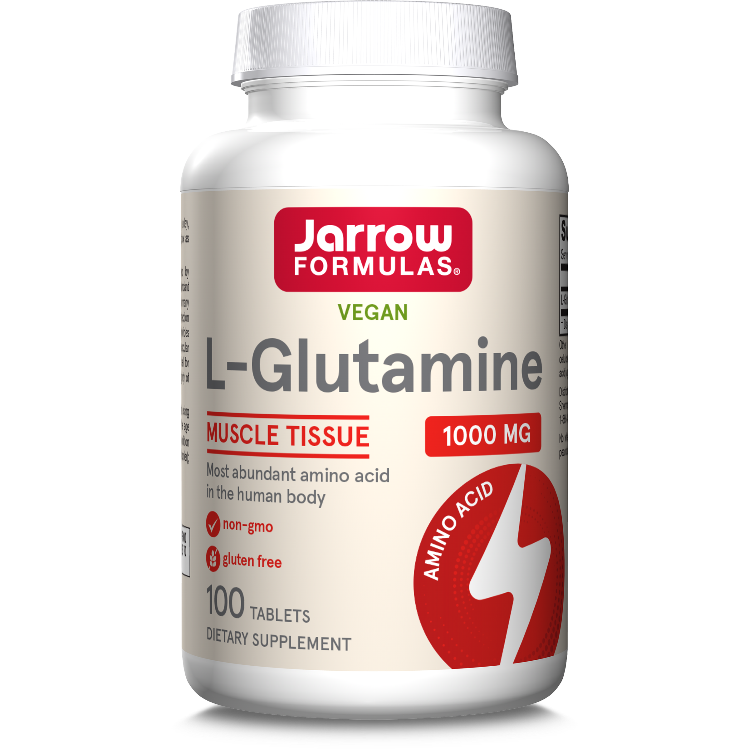 L-Glutamine, 1000mg, 100 tablete, Jarrow Formula