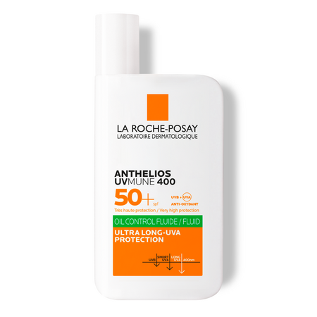 Fluid cu protectie solara SPF 50+ pentru fata Anthelios UVmune 400 Oil Control