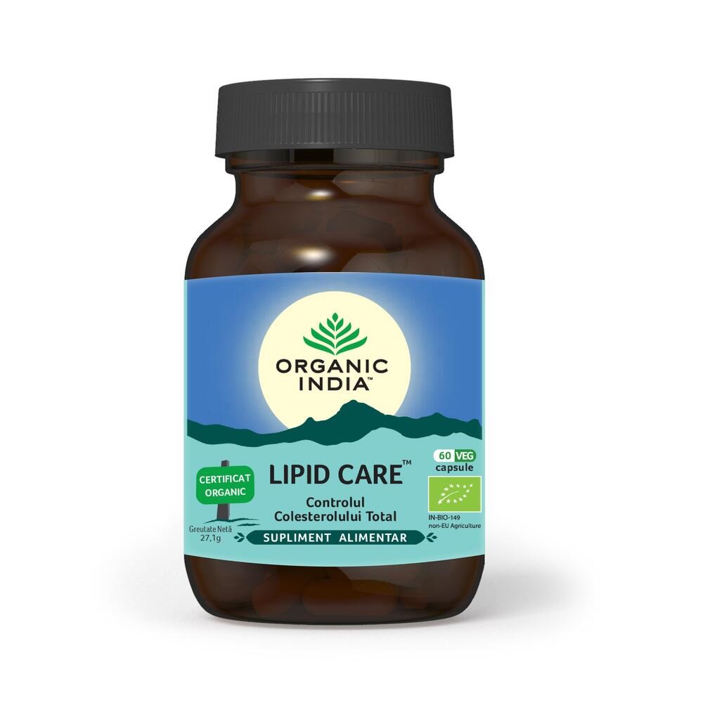 Lipid Care Bio, 60 comprimate, Organic India