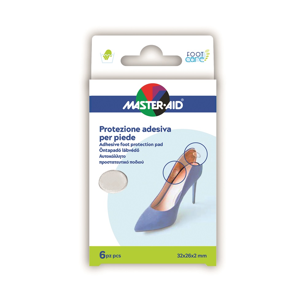 Protectie adeziva pentru laba piciorului Foot Care, 6 bucati, Master Aid