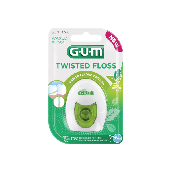 Ata dentara Twisted Floss, 30 m, Sunstar Gum