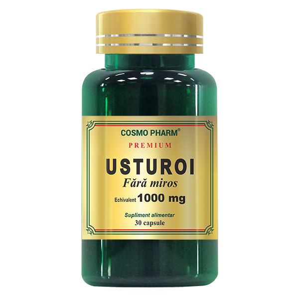 Usturoi fara miros, 1000 mg, 30 capsule, Cosmopharm