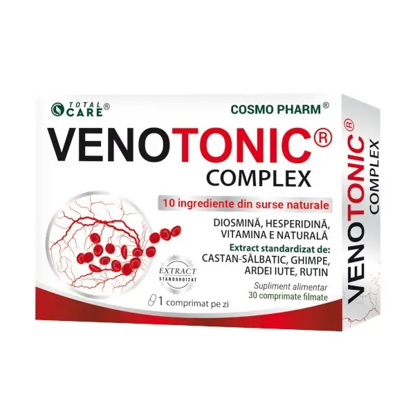 Venotonic Complex Premium, 30 tablete, Cosmopharm