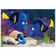 Puzzle 2 in 1 Gasirea lui Dory, 5 ani+, 2x77 piese, Dino Toys 543838
