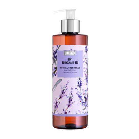 Sampon si gel de dus cu ulei de lavanda si ulei de lamaie Purple Freshness