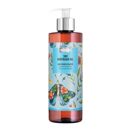 Sampon si gel de dus cu extract de musetel si salvie Moonflower