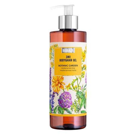 Sampon si gel de dus cu extract de iasomie si plante mediteraneene Botanic Garden