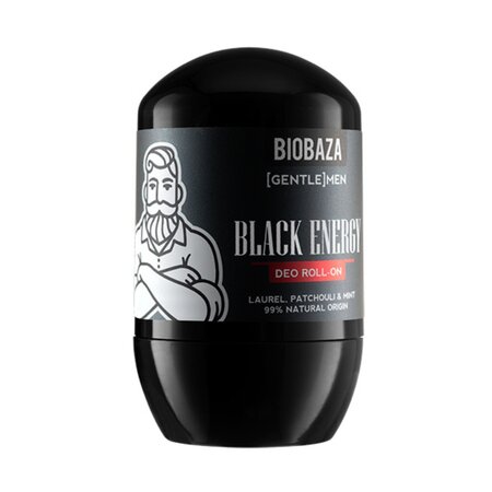 Deodorant natural pe baza de piatra de alaun pentru barbati Black Energy