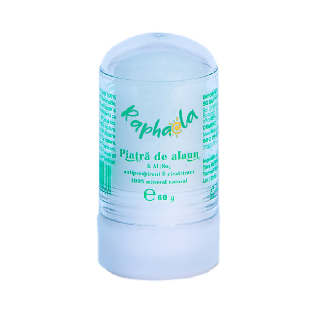 Deodorant Piatra de Alaun, 60 g, Steaua Divina