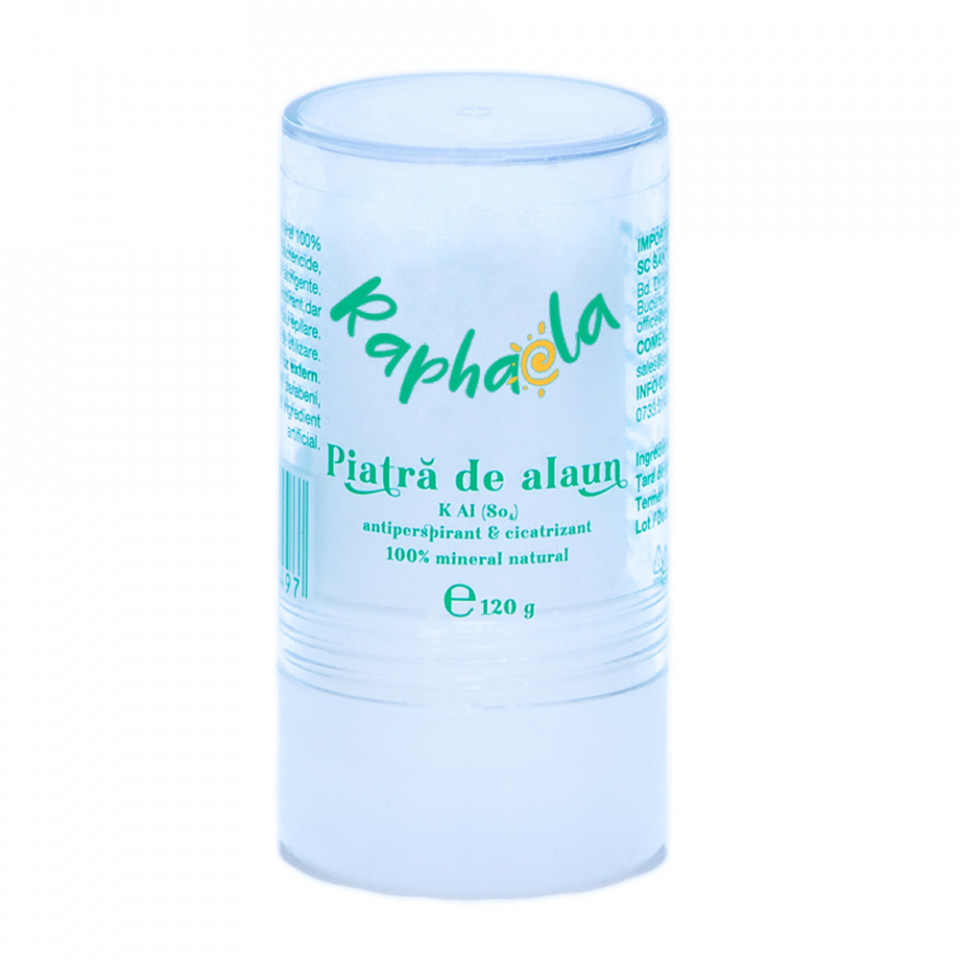 Deodorant Piatra de Alaun, 120 g, Steaua Divina