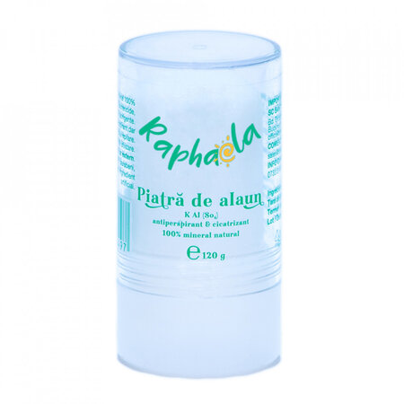 Deodorant Piatra de Alaun, 120 g, Steaua Divina