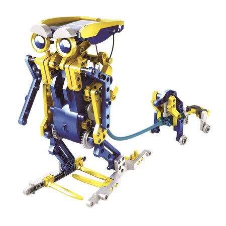 Kit de constructie roboti solari si hidraulici 12 in 1, +8 ani, 230 piese, The Source 544276