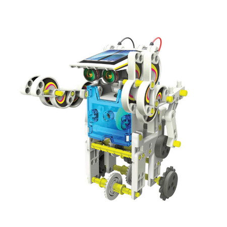 Kit de constructie roboti solari 14 in 1, The Source 544357