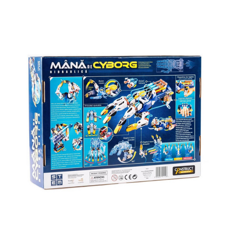 Kit de constructie mana de cyborg hidraulica, +10 ani, The Source 544369