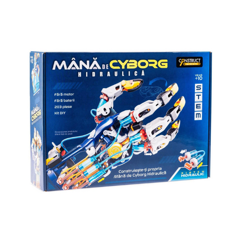 Kit de constructie mana de cyborg hidraulica
