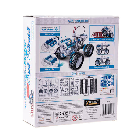 Kit masina 4 x 4 cu motor pe apa sarata, + 8 ani, The Source 544407