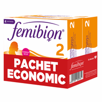 Pachet Femibion 2 sarcina si alaptare, 56 comprimate + 56 capsule, Femibion