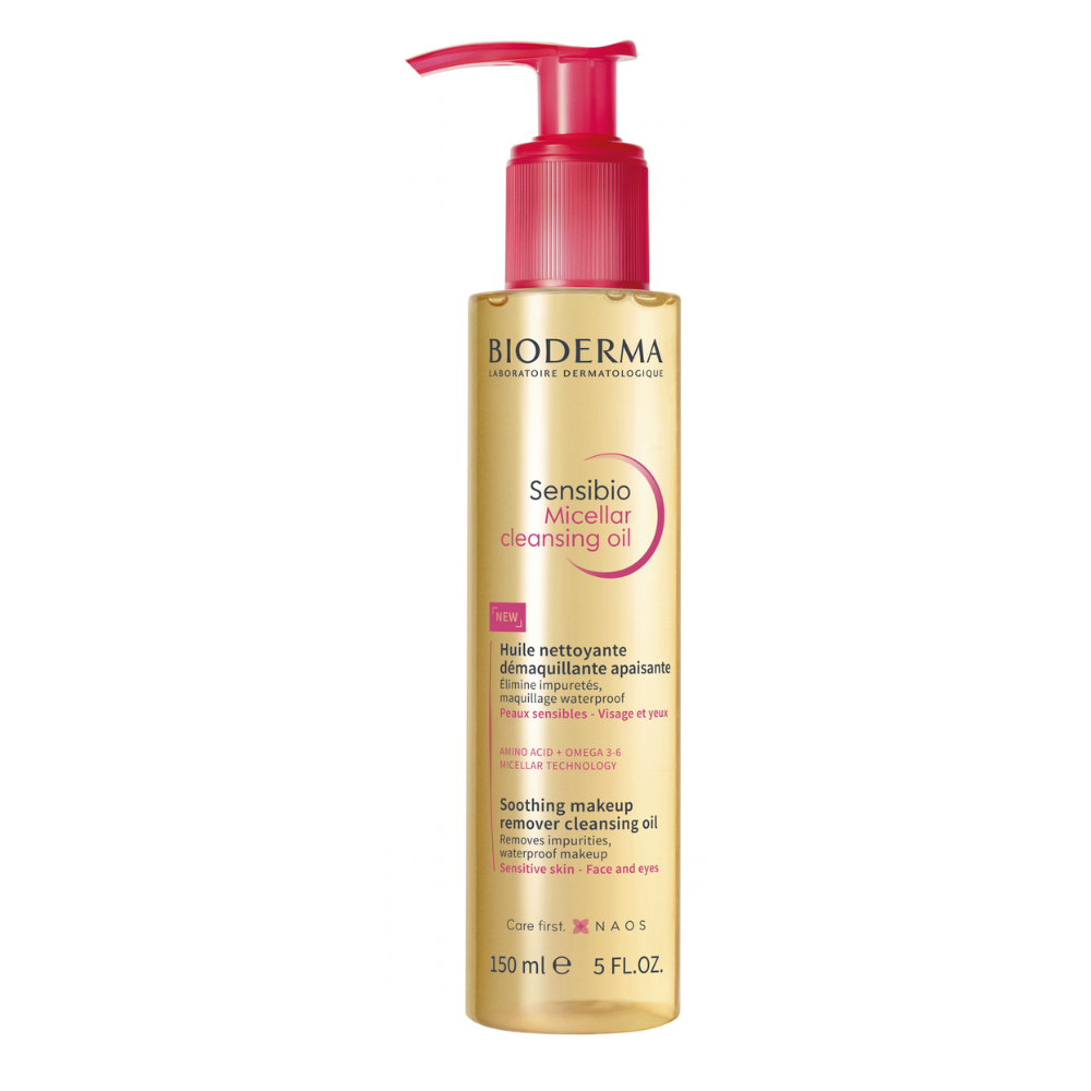 Ulei micelar de curatare Sensibio, 150 ml, Bioderma