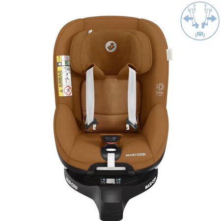 Scaun auto Mica Pro Eco I - Size, Authentic Cognac, Maxi Cosi 544716