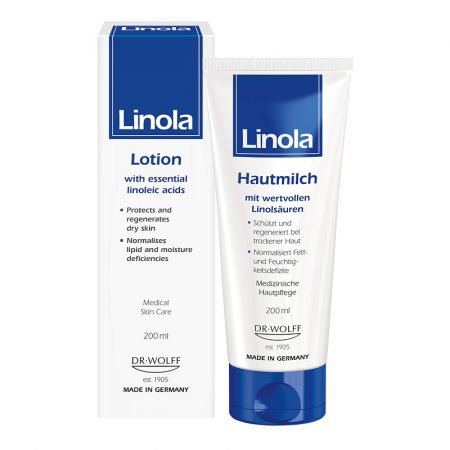 Linola lotiune pentru corp, 200 ml, Dr. Wolff