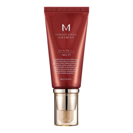BB Cream M Perfect Cover SPF42/PA+++, 50 ml, nuanta 27, Missha