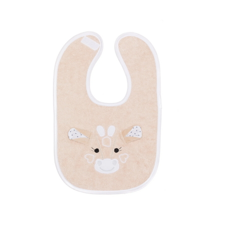 Baveta din bumbac Girafa 3D, 27-39 cm