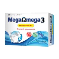 Mega Omega 3, 30 capsule moi, Cosmopharm
