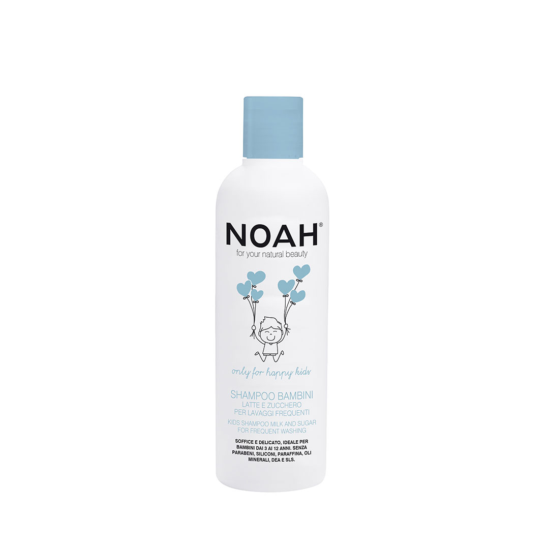 Sampon pentru copii cu lapte & zahar, 250 ml, Noah