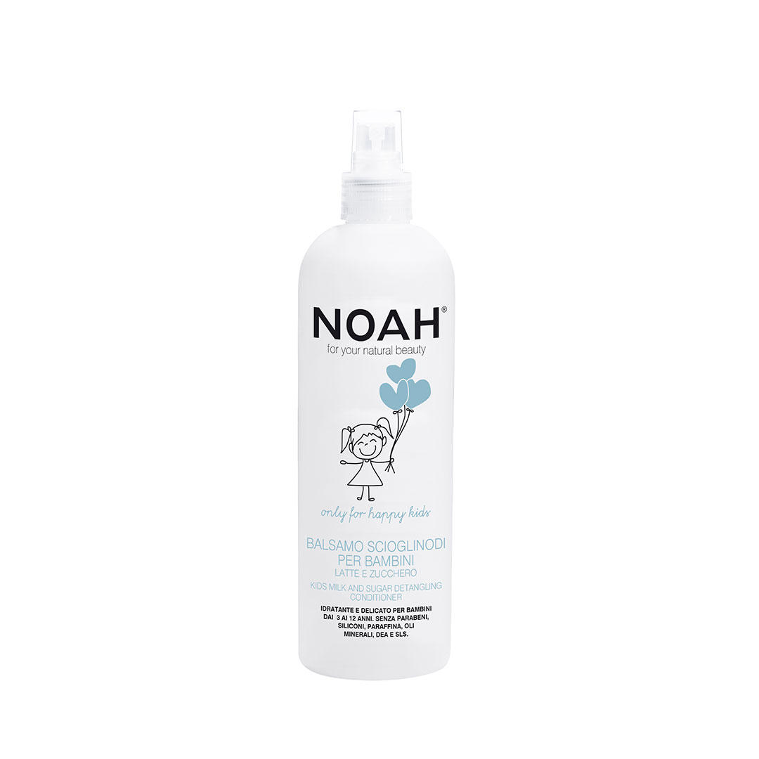 Balsam spray cu lapte & zahar pentru descurcarea parului, 250 ml, Noah