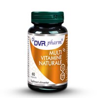 Multivitamine naturale, 60 capsule, DVR Pharm