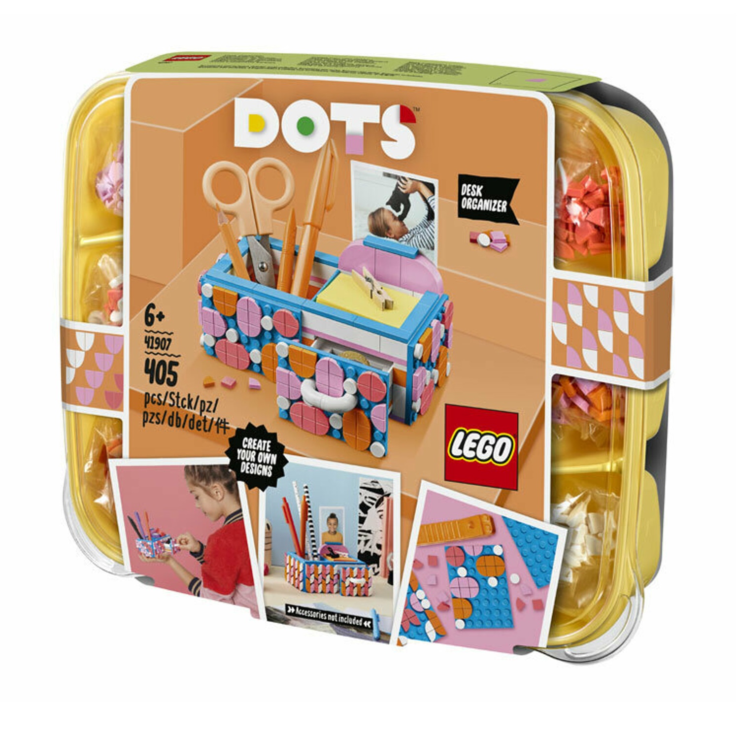 Organizator de birou Lego Dots, 41907, Lego