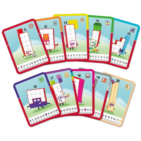 Set activitati matematica distractiva de la 11 la 20 NumberBlocks, Learning Resources 545045