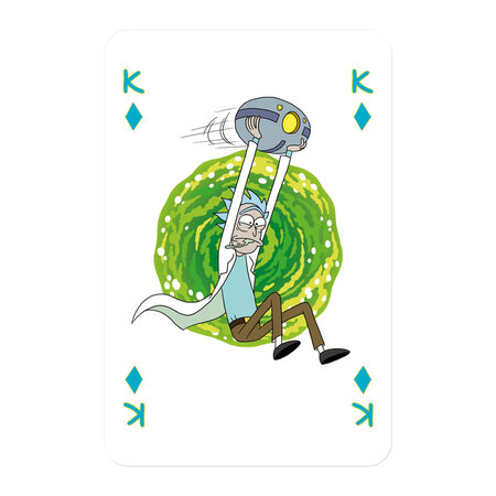Carti de joc Waddingtons Rick and Morty, +17 ani, Winning Moves 545067