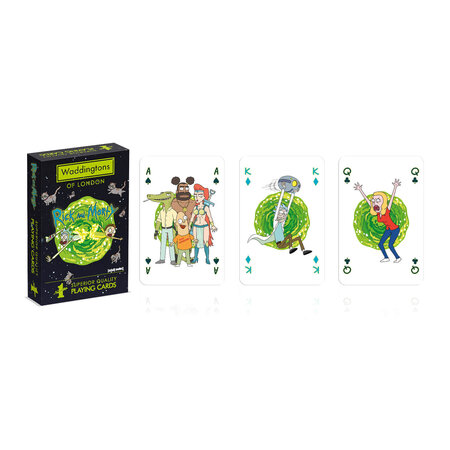 Carti de joc Waddingtons Rick and Morty, +17 ani, Winning Moves 545064