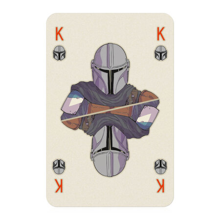 Carti de joc Star Wars Waddingtons Baby Yoda, +8 ani, Winning Moves 545078