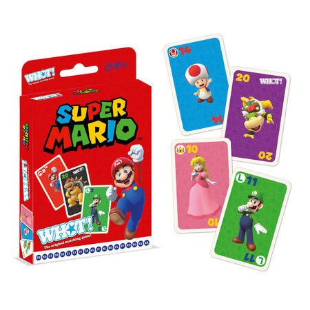 Joc Whot Super Mario, 5 ani+, Winning Moves 545155