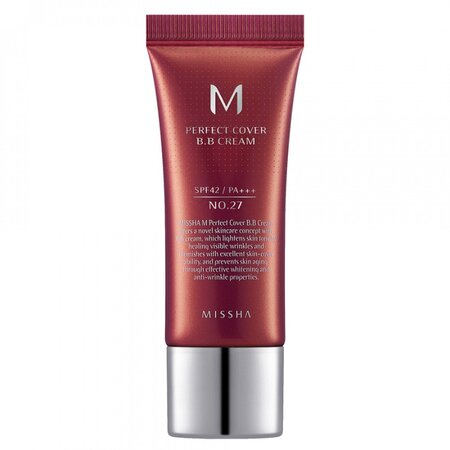 BB Cream M Perfect Cover SPF42/PA+++, 20 ml, nuanta 27